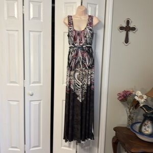 Bohemian Paisley Maxi Dress Size Small by Unity World Ware USA